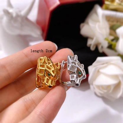 Wholesale Jewelry Commute Animal Alloy Artificial Gemstones Inlay Rings