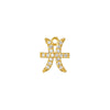 Wholesale Jewelry Constellation Brass 18K Electroplated Micro Set Zircon Pendant