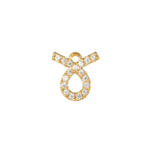 Wholesale Jewelry Constellation Brass 18K Electroplated Micro Set Zircon Pendant