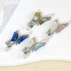 Wholesale Jewelry Copper Animal Zodiac Cartoon Style Micropaved Shell Butterfly Pearl Pendant Necklace And Earrings Accessories