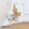 Wholesale Jewelry Copper Animal Zodiac Minimalist Electroplating Pendant Necklace And Earrings