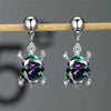 Wholesale Jewelry Copper Cartoon Animal Turtle Earrings