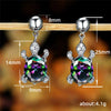 Wholesale Jewelry Copper Cartoon Animal Turtle Earrings