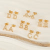 Wholesale Jewelry Copper Electroplated Inlaid Zircon English Letter Earrings