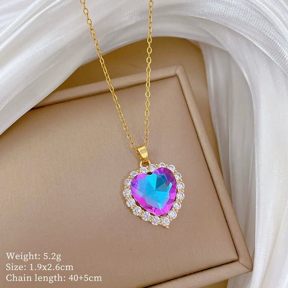 Wholesale Jewelry Copper Electroplating Cartoon Style Pendant Necklace