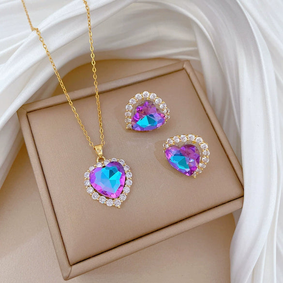 Wholesale Jewelry Copper Electroplating Cartoon Style Pendant Necklace