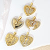 Wholesale Jewelry Copper Engraved Animal Zodiac Wings Clavicle Necklace Pendant Set With Diamonds Women's Fashion Accessories