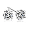 Wholesale Jewelry Copper Geometric Micropaved Zircon Tassel Fourclaw Unisex Earrings