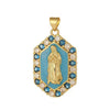 Wholesale Jewelry Copper Geometric Oil Dropping Pendant Necklace