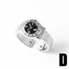 Wholesale Jewelry Copper Geometric Open Ring For Women Electroplated