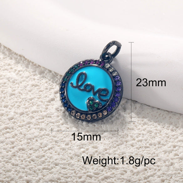 Wholesale Jewelry Copper Gold Plated Heart Shape Pendant Necklace