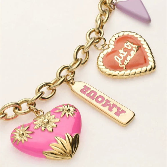 Wholesale Jewelry Copper Gold Plated Sweet Style Heart Shape Bow Tie Pendant Necklace
