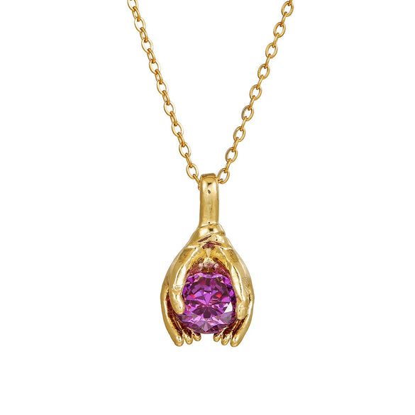 Wholesale Jewelry Copper Handmade Geometric Pendant Necklace For Women