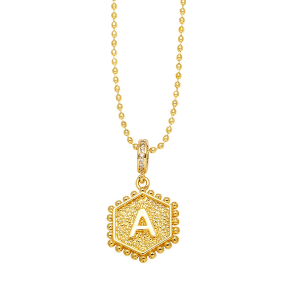 Wholesale Jewelry Copper Heart Geometric Electroplated Necklace