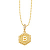 Wholesale Jewelry Copper Heart Geometric Electroplated Necklace