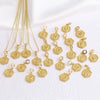Wholesale Jewelry Copper Heart Geometric Electroplated Necklace