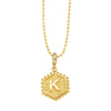 Wholesale Jewelry Copper Heart Geometric Electroplated Necklace