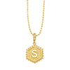 Wholesale Jewelry Copper Heart Geometric Electroplated Necklace