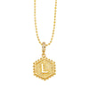 Wholesale Jewelry Copper Heart Geometric Electroplated Necklace