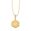 Wholesale Jewelry Copper Heart Geometric Electroplated Necklace