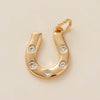 Wholesale Jewelry Copper Heart Shape Electroplating Pendant Necklace With Sun Love Ocean Horseshoe Moon Animal Starfish Conch Elements