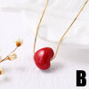 Wholesale Jewelry Copper Heart Shape Pendant Necklace With Goldplated Electroplating