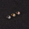Wholesale Jewelry Copper Inlaid Zircon Flower Mini Cartilage Ear Buckle For Women