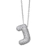 Wholesale Jewelry Copper Letter Necklace With Inlaid Zircon And Electroplating Design For Women On Ochain