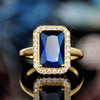 Wholesale Jewelry Copper Light Luxury Geometric Plant Flowers Zircon Mixed Gem Inlay Earrings Necklace Ring