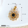 Wholesale Jewelry Copper Microinlaid Zircon Projection Pendant Necklace Light Luxury Highend With Electroplating Letters Numbers Text Pattern