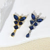 Wholesale Jewelry Copper Micropaved Cartoon Animal Zodiac Tassel Butterfly Pendant Necklace And Earrings Accessories