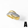 Wholesale Jewelry Copper Minimalist Flower Open Ring With Electroplating For Women