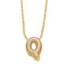 Wholesale Jewelry Copper Necklace With Letters Numbers Text Pattern Electroplated