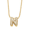 Wholesale Jewelry Copper Necklace With Letters Numbers Text Pattern Electroplated