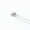 Wholesale Jewelry Copper Oshaped Chain Pendant Necklace With English Letters Pattern And Electroplating Process