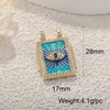 Wholesale Jewelry Copper Pendant With Rainbow Love Jade Cosmic Star And Heart Shape Zirconia Design
