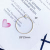Wholesale Jewelry Copper Pendant With Simple Geometric Shapes Round Square Real Gold Plating Accessories