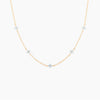 Wholesale Jewelry Copper Plants And Flowers Style Electroplated Anklet Necklace Earrings Women's Set