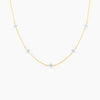 Wholesale Jewelry Copper Plants And Flowers Style Electroplated Anklet Necklace Earrings Women's Set