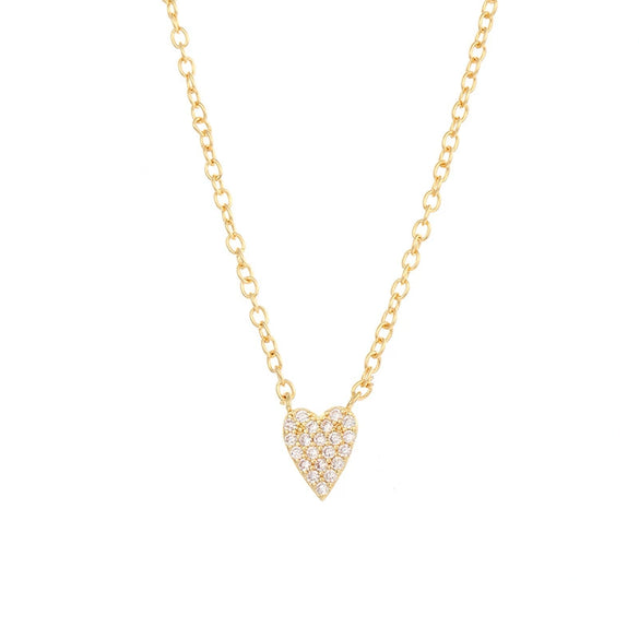Wholesale Jewelry Copper Plated Real Gold Zircon Necklace With Geometric Star Butterfly Patterns And Ochain