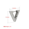 Wholesale Jewelry Copper Stainless Steel Geometric Love Hexagonal Triangle Electroplated Women's Earrings