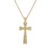 Wholesale Jewelry Copper Zircon Cross Animals Zodiac Microinlay Pendant Necklace