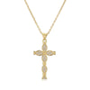 Wholesale Jewelry Copper Zircon Cross Animals Zodiac Microinlay Pendant Necklace