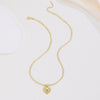 Wholesale Jewelry Copper Zircon Inlay Devil's Eye Pendant Necklace And Earrings
