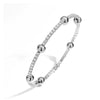 Wholesale Jewelry Copper Zirconia Round Bead Ladies Ring