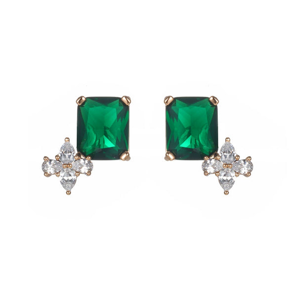 Wholesale Jewelry Copperzinc Alloy Geometric Drop Shape Electroplating Earrings For Women