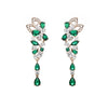 Wholesale Jewelry Copperzinc Alloy Geometric Drop Shape Electroplating Earrings For Women