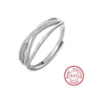 Wholesale Jewelry Cross Geometric Style S925 Sterling Silver Electroplated Ring