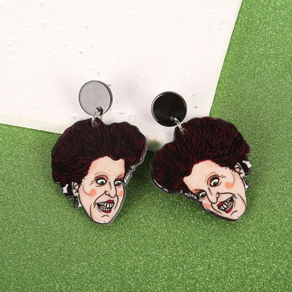 Wholesale Jewelry Cute Cartoon Character Arylic Drop Earrings