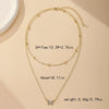 Wholesale Jewelry Cute Simple Style Butterfly 304 Stainless Steel Gold Plated Pendant Necklace